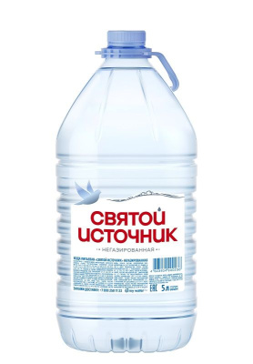 Святой Источник 5л Вода питьевая негаз РОССИЯ