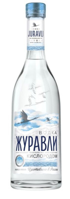 Водка Журавли 40% 0.25л РОССИЯ