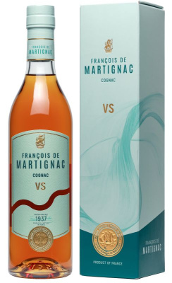 Коньяк Франсуа Де Мартиньяк VS 40% 0.5л П/Упак ФРАНЦИЯ