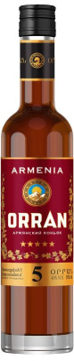 Коньяк ОРРАН Пятилетний 40% 0.2л АРМЕНИЯ