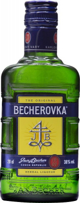 Ликер БЕХЕРОВКА Десертный 38% 0.2л ЧЕХИЯ