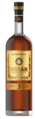Коньяк ОРРАН Трехлетний 40% 1л АРМЕНИЯ