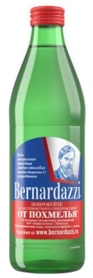 Бернардацци 0.45л ст. Вода минеральная природная лечебная газ РОССИЯ