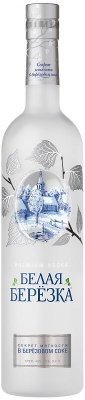 Водка Белая Березка 40% 0.7л РОССИЯ