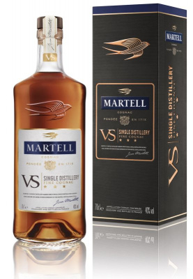 Коньяк Мартель VS 40% 0.7л П/Упак ФРАНЦИЯ
