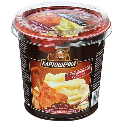 Пюре картофельное Картошечка с курицей 41гр РОССИЯ