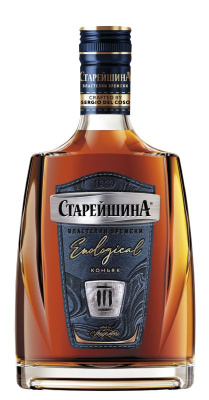 Коньяк Старейшина Трехлетний 40% 0.25л : РОССИЯ