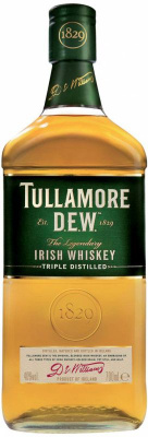 Виски ТАЛМОР ДЬЮ Irish Whiskey 40% 0.7л ИРЛАНДИЯ
