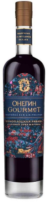 Настойка сладкая Онегин Гурмэ Черноплодная Рябина 20% 0.5л РОССИЯ