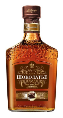 Коктейль Шустов ШОКОЛАТЬЕ Коньяк & Шоколад 3 года 40% 0.5л РОССИЯ