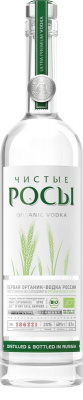 Водка Чистые Росы 40% 0.7л РОССИЯ