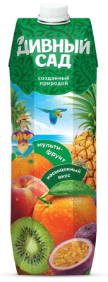 Дивный Сад Мультифрукт 1л Нектар РОССИЯ