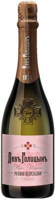 Наследие Мастера Левъ Голицынъ Вино Игристое Розовое Полусладкое 10-12% 0.75л ВИНО РОССИИ