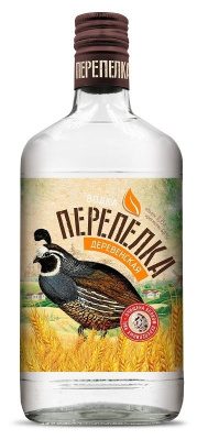Водка Перепелка Деревенская 40% 0.35л РОССИЯ