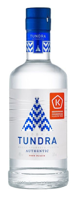 Водка Тундра Аутентик Водка Крайнего Севера 40% 0.375л РОССИЯ