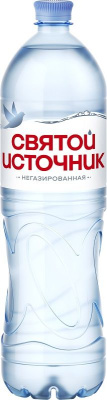 Святой Источник 1.5л Вода питьевая негаз природная РОССИЯ