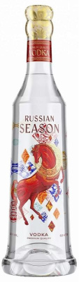 Водка Русский Сезон 40% 0.5л РОССИЯ