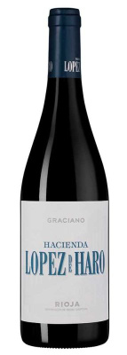 Вино Асьенда Лопес де Аро Грасиано DOC RIOJA Красное Сухое 14% 0.75л ИСПАНИЯ