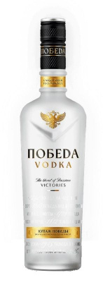 Водка Победа 40% 0.5л РОССИЯ
