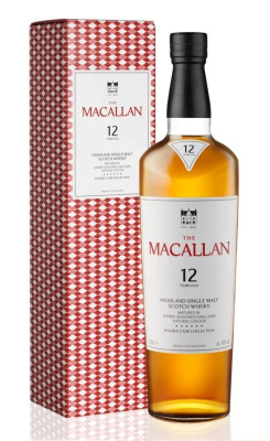 Виски МАКАЛЛАН Дабл Каск 12 лет HIGHLAND SINGLE MALT SCOTCH 40% 0.7л П/Упак ШОТЛАНДИЯ