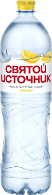 Святой Источник Лимон 1.5л Напиток негаз безалк РОССИЯ