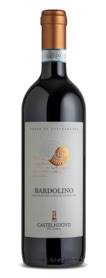 Вино Кантина Кастельнуово Бардолино DOC VENETO Красное Полусухое 12% 0.75л ИТАЛИЯ
