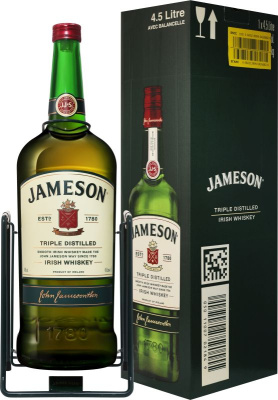 Виски ДЖЕМЕСОН Irish Whiskey 40% 4.5л ИРЛАНДИЯ