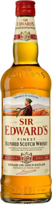 Виски СЭР ЭДВАРДС Scotch Blended 40% 1л ШОТЛАНДИЯ
