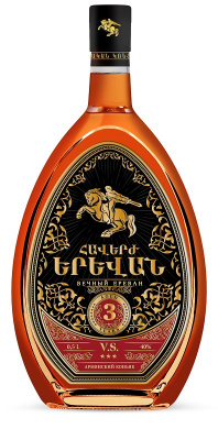 Коньяк ВЕЧНЫЙ ЕРЕВАН VS 3 года 40% 0.5л АРМЕНИЯ