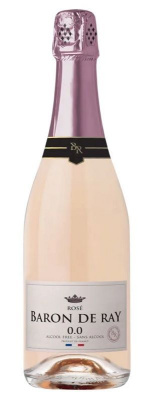 БЕЗАЛКОГОЛЬНЫЙ Барон До Рэй Розе Розовый Полусухой Напиток газ. 0.75л ФРАНЦИЯ