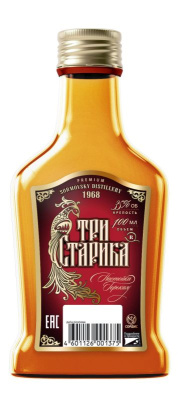 Настойка горькая Три Старика 35% 0.1л РОССИЯ