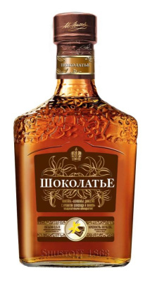 Коктейль Шустов ШОКОЛАТЬЕ Шоколад & Ваниль 3 года 30% 0.5л РОССИЯ