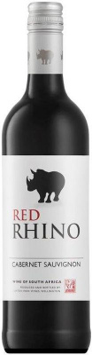 Вино Ред Рино Каберне Совиньон WESTERN CAPE Красное Сухое 13.5-14% 0.75л ЮАР