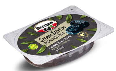 Оливки Икрам черные 100гр ТУРЦИЯ