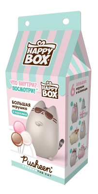 Фигурка и Леденцовая Карамель Хэппи Бокс Пушин РОССИЯ