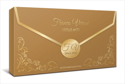 Франко Верони Шоколад Молочный 85гр РОССИЯ