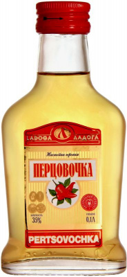 Настойка горькая Перцовочка 35% 0.1л : Ладога РОССИЯ
