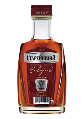 Коньяк Старейшина Пятилетний 40% 0.1л : РОССИЯ