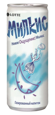 Милкис 0.25л ж/б Напиток газ безалк ЮЖНАЯ КОРЕЯ