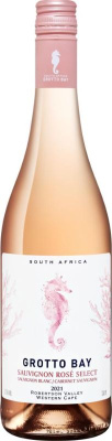 Вино Гротто Бэй Совиньон Розе Селект WESTERN CAPE Розовое Сухое 11.5% 0.75л ЮАР