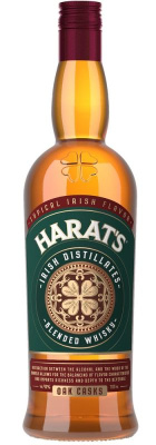 Виски ХАРАТС Irish Blended Whiskey 40% 0.7л ИРЛАНДИЯ (розлив Россия)