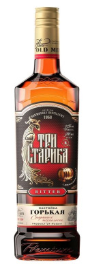 Настойка горькая Три Старика 35% 0.5л РОССИЯ