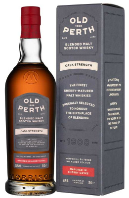 Виски ОЛД ПЕРТ Каск Стренгс Scotch Blended 58,6% 0.7л П/Упак ШОТЛАНДИЯ