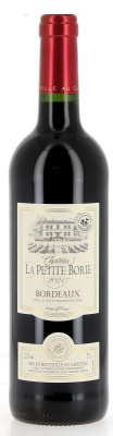 Вино Шато Ля Птит Бори AOP BORDEAUX Красное Сухое 12.5% 0.75л ФРАНЦИЯ