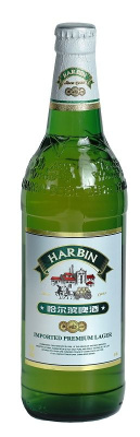 Пиво Харбин Премиум светлое фильтрованное 5% 0.61л ст. КИТАЙ