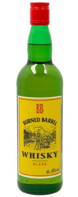 Виски БЕРНД БАРРЕЛ Whiskey Blended 40% 0.7л ШОТЛАНДИЯ (розлив Италия)