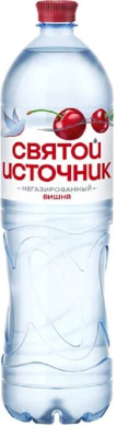 Святой Источник Вишня 1.5л Напиток негаз безалк РОССИЯ