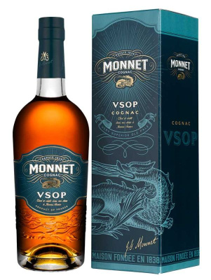 Коньяк Монне VSOP 40% 0.5л П/Упак ФРАНЦИЯ