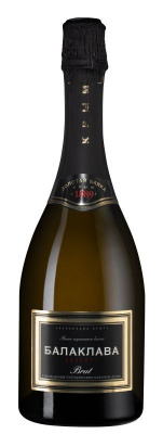 БАЛАКЛАВА RESERVA ЗГУ Крым Российское Игристое Вино Белое Брют 12.5 % 0.75л ВИНО РОССИИ