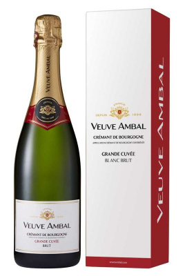 Креман де Бургонь Вёв Амбаль Гранд Кюве Блан AOC BOURGOGNE Вино Игристое Белое Брют 12% 0.75л П/Упак ФРАНЦИЯ